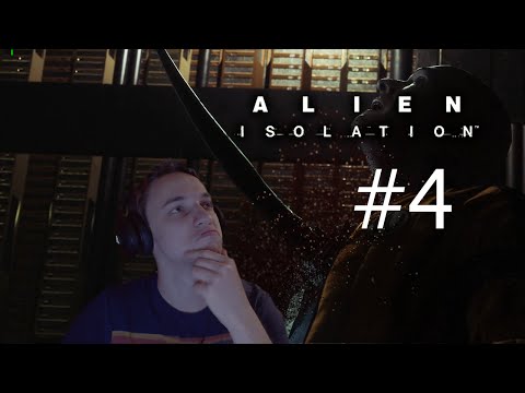 Видео: МУЖИК ПОШЕЛ НА КОРМ ЧУЖОМУ | ALIEN ISOLATION #4