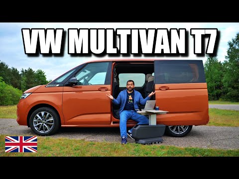Видео: Volkswagen Multivan T7 eHybrid — Семейный фургон (ENG) — Тест-драйв и обзор