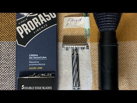 Видео: Дефицитное БРИТЬЁ! Floid blue. Proraso azur lime крем. Лезвия no name. Fatip Lo storto. Grandslam.