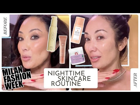 Видео: Пошаговый уход за кожей перед сном: как снять макияж после Недели моды в Милане