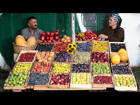 Видео: Сушка фруктов в грязевой печи | Проверенный временем метод длительного хранения