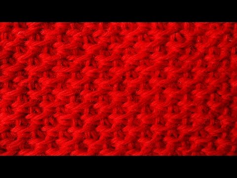 Видео: Tunisian crochet pattern Путанка Тунисские Узоры вязания крючком 4