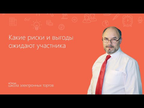 Видео: Какие риски и выгоды ожидают участника закупок по 44-ФЗ