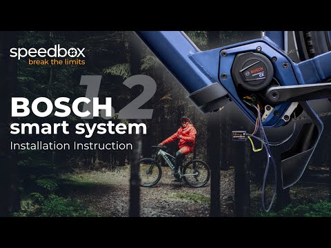 Видео: Инструкция по установке eBike Tuning SpeedBox 1.2 (B.Tuning) для Bosch (Smart System + Rim Magnet)