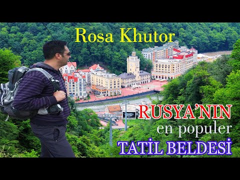 Видео: ROSA KHUTOR RUSSIA 2024 - RUSYA'NIN EN POPULER TATİL BELDESİ - РОЗА ХУТОР РУСЯ