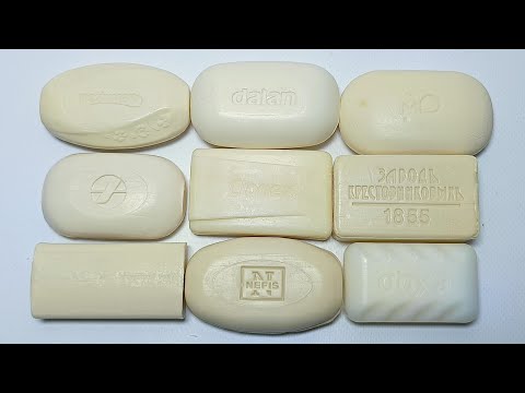 Видео: Cutting dry soap 🧼 Satisfying ASMR video 💤  Резка сухого мыла. Video for sleep