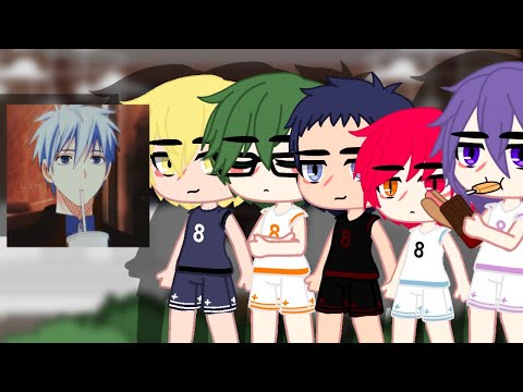 Видео: ||Реакция поколения чудес(без Куроко) на Куроко ТТ+рэп про Куроко||Реакция на Куроко ТТ+рэп||