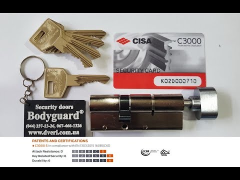 Видео: Распаковка цилиндра Cisa C 3000 S