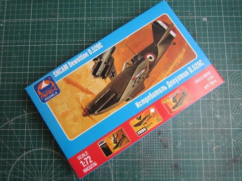 Видео: Французский истребитель Dewoitine D.520 (1/72)