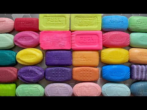 Видео: Режу 30 ярких мыльных кубиков / I cut 30 bright soap cubes