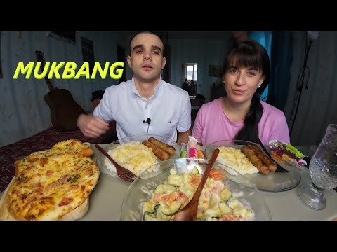 Видео: МУКБАНГ С ВАРЕЙ / КУПАТЫ / РИС / САЛАТ / ВЫПЕЧКА / КОНФЕТЫ / ОБЖОР / EATING MUKBANG ASMR АСМР 먹방