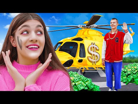 Видео: Я Влюбилась в Мальчика-Миллионера | Популярный Парень VS Непопулярная Девушка