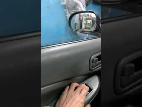 Видео: Ниссан Альмера не работает водительский стеклоподъемник.Ремонт мотора