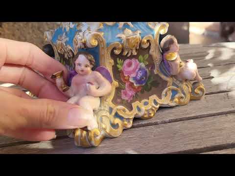 Видео: Jacob Petit . Флакон для духов. 19 век.  #антиквариат 