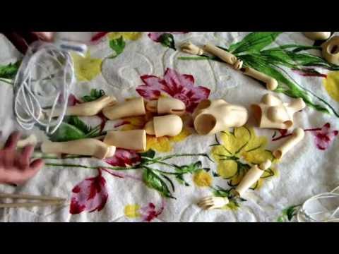 Видео: МК: Как перетянуть БЖД куклу.