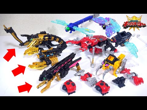 Видео: 13 «Легендарный король Огер» сочетается с 🦂 Богом Скорпионом, 🦗 Богом Хоппером и Богом Кабуто!