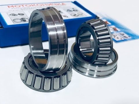 Видео: Вилка от ЯВЫ на раму ИЖа   КОНИЧЕСКИЕ ПОДШИПНИКИ