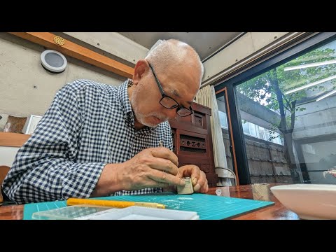 Видео: 1000 лет техники!? Процесс изготовления аксессуаров из киотского опала (SUIGENKYO)