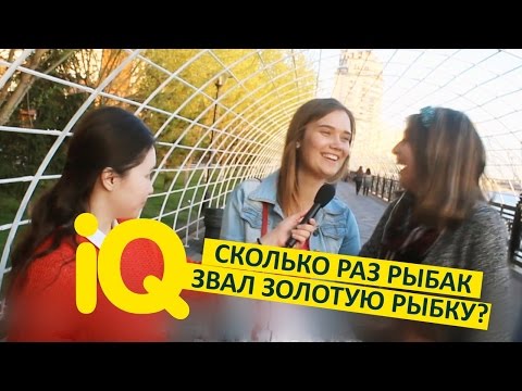 Видео: Проект IQ ( Сколько раз рыбак звал золотую рыбку?) #5
