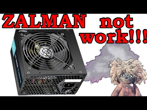 Видео: Не запускается блок питания ZALMAN 600W.Компьютерный блок питания ZALMAN не включается.Канал Домовой