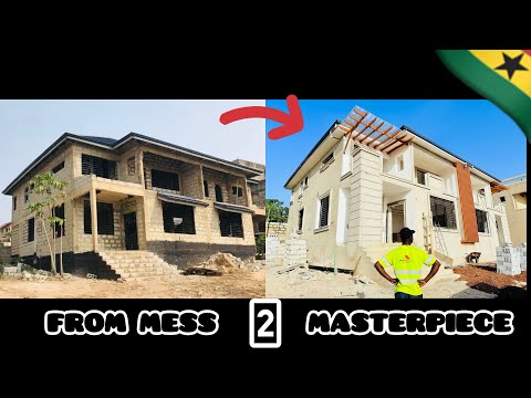 Видео: СТРОИТЕЛЬСТВО В ГАНЕ | | ОТ КАЧА 😔💔 ДО ШЕДЕВРА 🤩🥰 | | WeBuild ГАНА