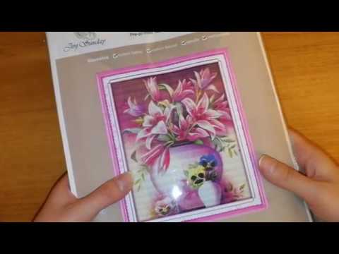 Видео: Наборы для вышивки. Обзор наборов с нанесенным рисунком из моего магазина 5 шт.
