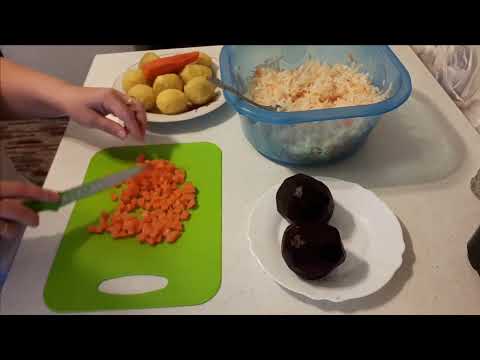 Видео: 🎄Салат ВИНЕГРЕТ из Капусты собственного приготовления🔥