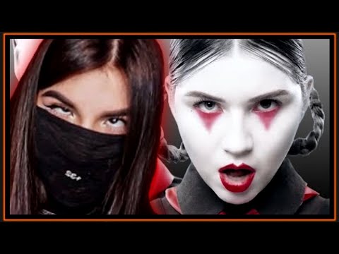 Видео: РЕАКЦИЯ TENDERLYBAE на IC3PEAK - МАРШ