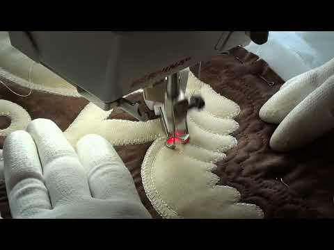 Видео: Стежка по аппликации.