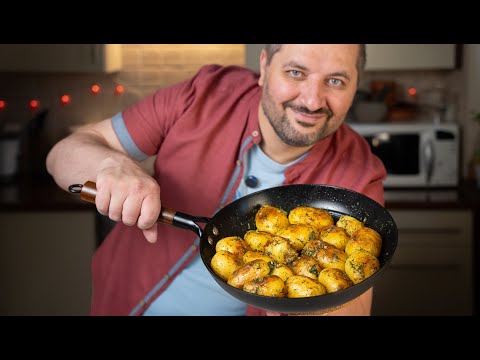 Видео: Жареная молодая картошка - мой любимый рецепт