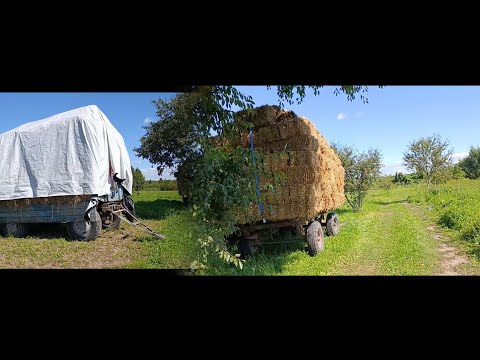 Видео: Плівка для сіна. Закінчення квадратних справ.