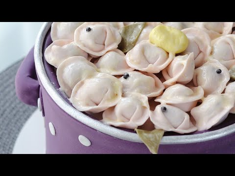 Видео: Торт - кастрюля пельменей