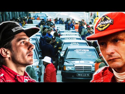 Видео: Гонщики Формулы 1 на ОДИНАКОВЫХ МАШИНАХ И СЕННА победил