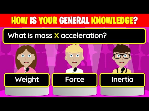 Видео: 👉 40 вопросов для викторины — Каковы ВАШИ общие знания?! | 25-152