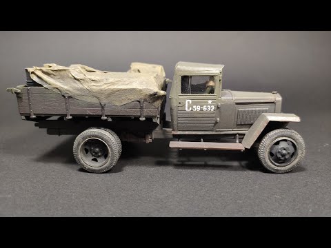 Видео: ГАЗ-ММ "Звезда" 1/35 (Машина Жизни. БлокАда) - Сборная модель