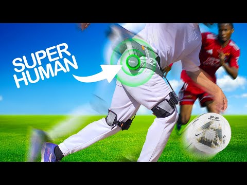 Видео: Я обманул ФУТБОЛ, используя ЭКЗОСКЕЛЕТ!