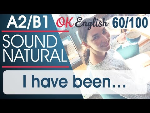 Видео: 60/100 I have been ... - Я делаю это (уже какое-то время) 🇺🇸 Разговорный английский язык