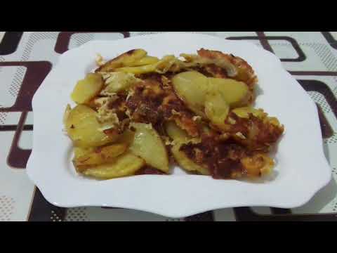 Видео: Картошка жаренная по Советски,#еда