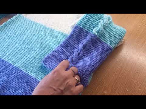 Видео: Джемпер довязан,брюки перешиты.Можно теперь наряд выгулять.