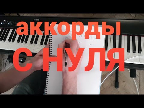 Видео: аккорды на фортепиано С НУЛЯ, часть 2 - обращения и пульс восьмыми для аккомпанемента