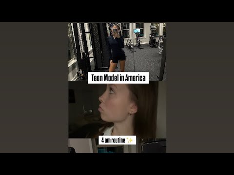 Видео: День подростка-модели в Америке | спортзал, школа и закулисье моей жизни✨