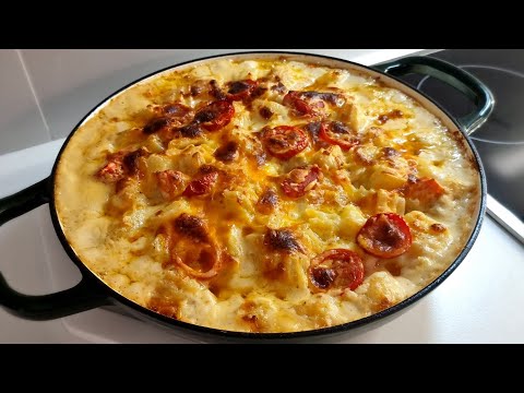 Видео: Картошка с мясом под соусом бешамель! Cartofi cu carne sub sos beșamel