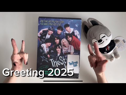 Видео: ✨Распаковка гритинга Stray Kids 2025✨