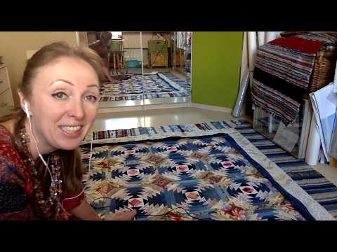 Видео: Лоскутный эфир 127. Как собрать одеяло без проставок?
