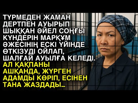 Видео: ТҮРМЕДЕН ЖАМАН ДЕРТПЕН АУЫРЫП ШЫҚҚАН ӘЙЕЛ СОҢҒЫ КҮНДЕРІН МАРҚҰМ ӘЖЕСІНІҢ ЕСКІ ҮЙІНДЕ ӨТКІЗУДІ ОЙЛАП…