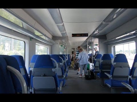 Видео: ЭС2Г-018, маршрут: Луга-1 - Санкт-Петербург (Экспресс)