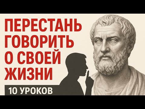 Видео: ПЕРЕСТАНЬ ГОВОРИТЬ О СЕБЕ | 10 УРОКОВ СТОИЦИЗМА
