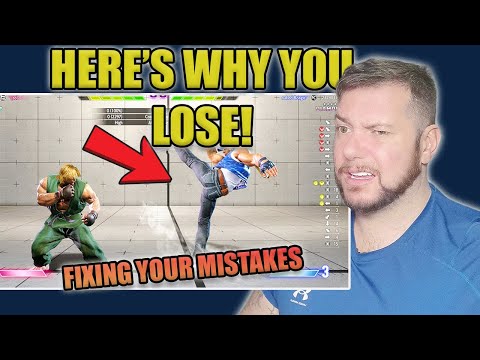 Видео: Вы будете ПРОДОЛЖАТЬ проигрывать, пока не исправите это - Street Fighter 6