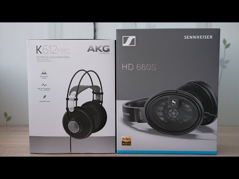 Видео: Sennheiser HD660S против AKG K612 Pro. Синяя или красная таблетка?