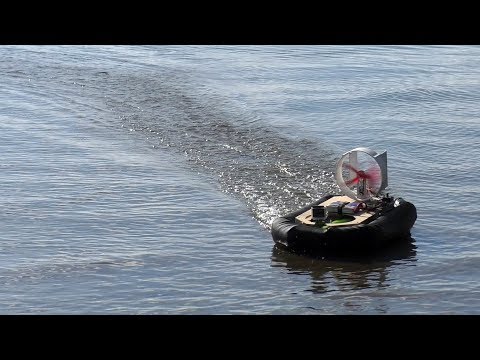Видео: Судно на воздушной подушке Hovercraft - большой тестдрайв